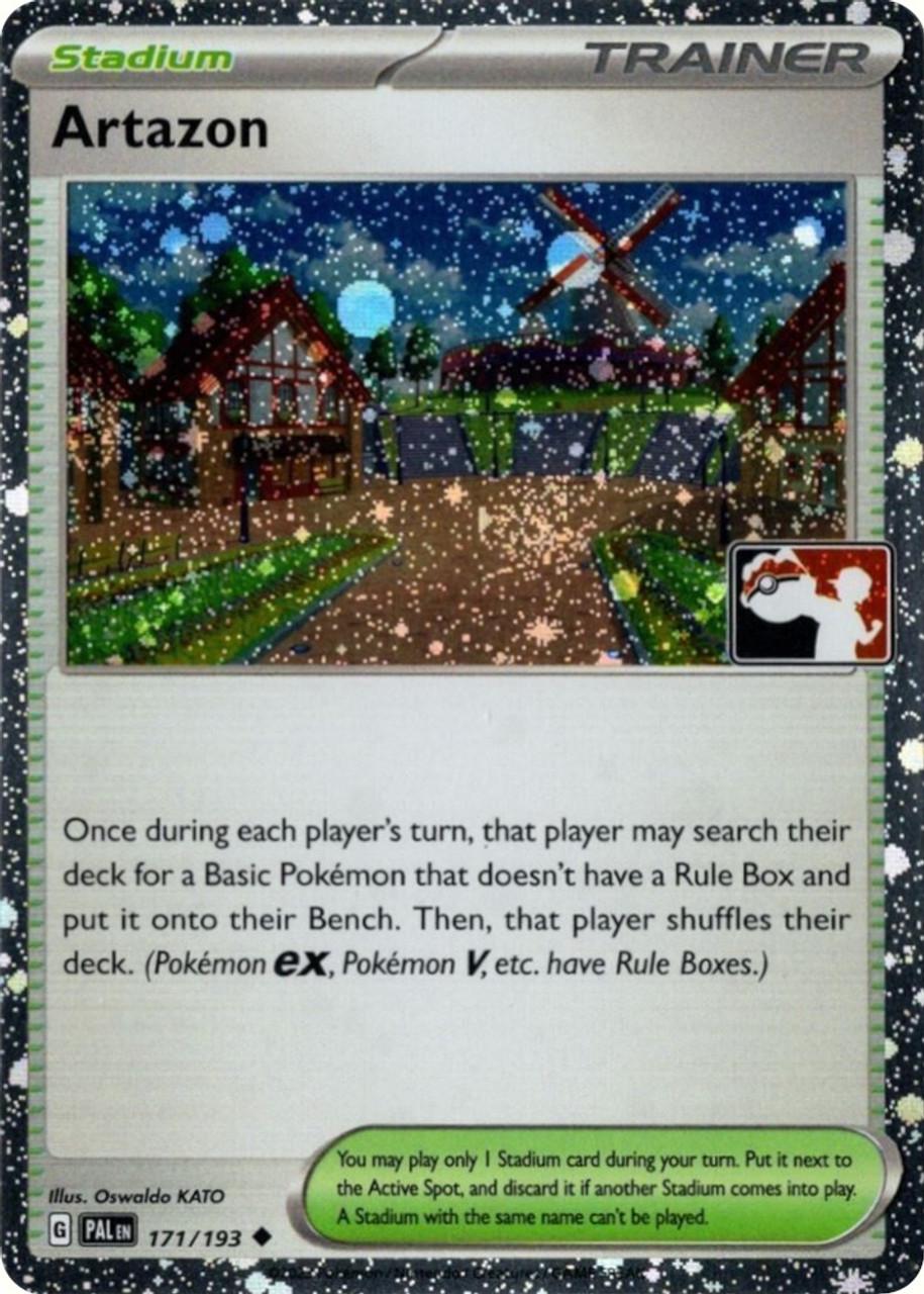 Paldea Evolved Artazon [Prize-Pack-Cosmos-Holo] Pokémon card